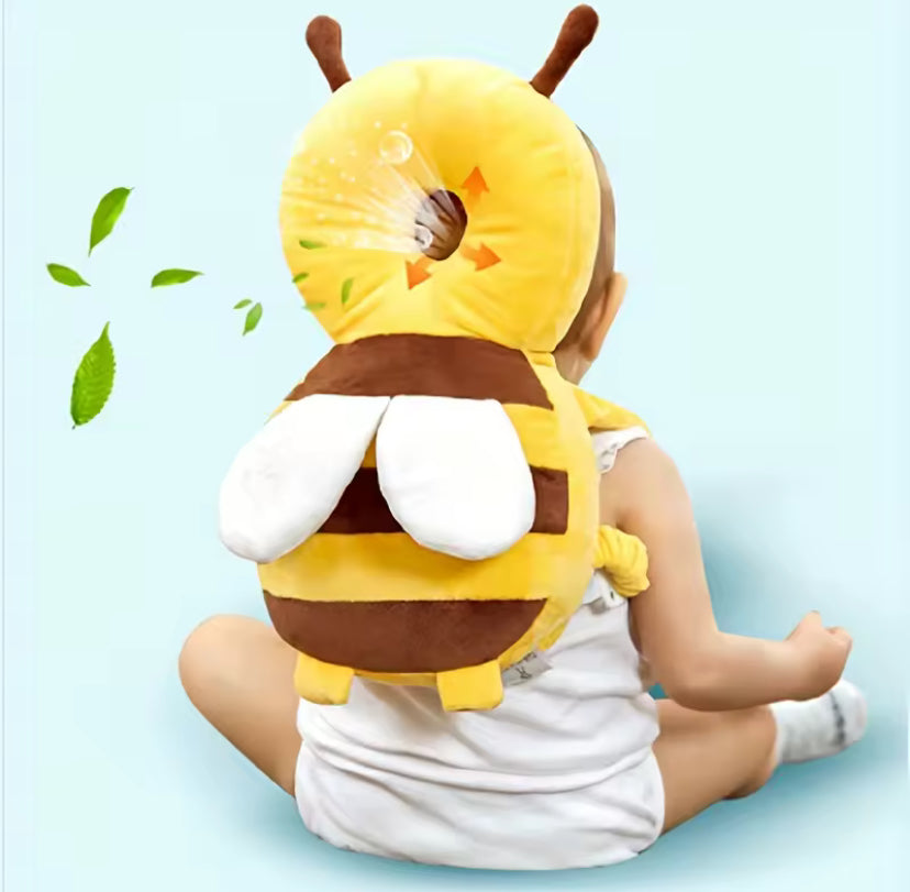 Little Bee Baby Head Protector — Soft Anti-Fall Cushion for Infant Safety